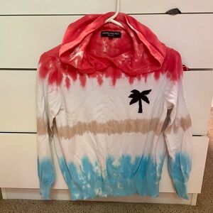 Central Park West Palm Sweater Sz Small